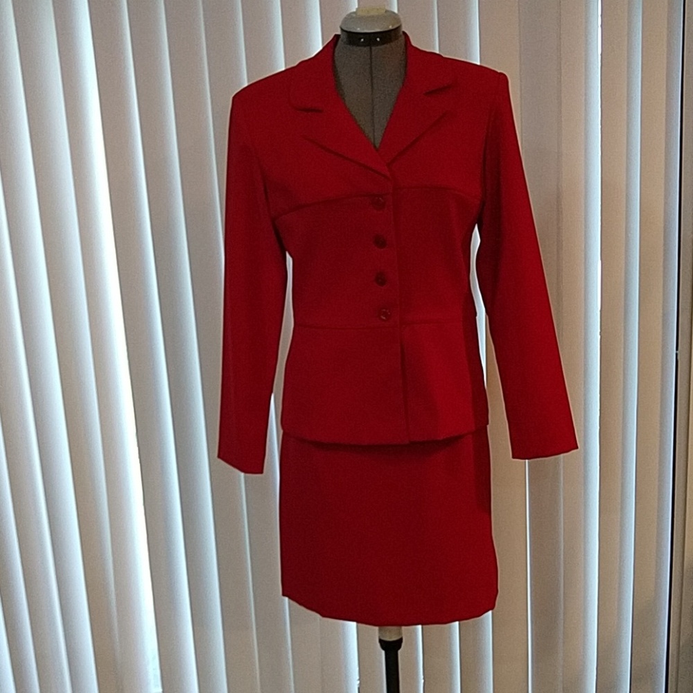 Fashion Bug Red Holiday Suit